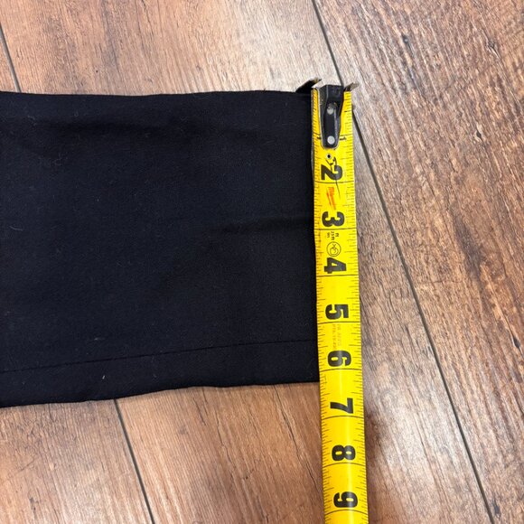 J.CREW VTG Tapered-Leg High Waist 100% Wool Black Pants Womens 8 NWT Made in USA - Picture 9 of 10